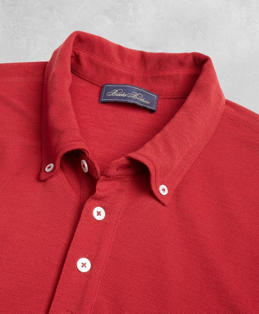 Golden Fleece® BrooksTech™ Long-Sleeve Polo Shirt
