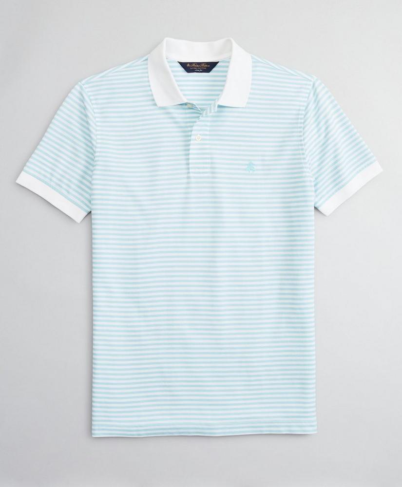 Golden Fleece® Slim Fit Feeder Stripe Polo Shirt, image 1