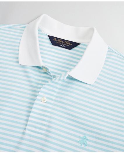 Golden Fleece® Slim Fit Feeder Stripe Polo Shirt, image 2