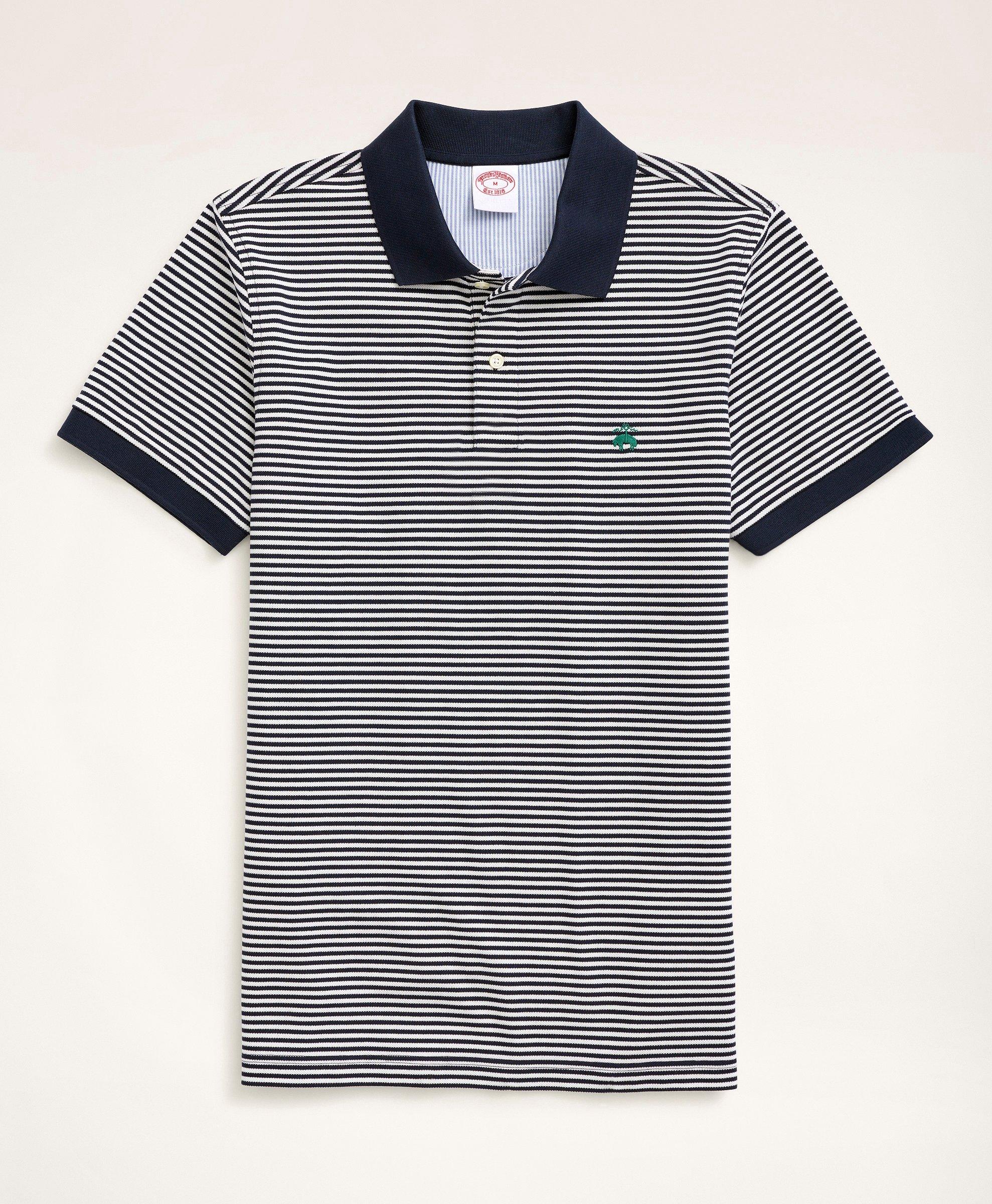 Golden Fleece® Original Fit Feeder Stripe Polo Shirt, image 1