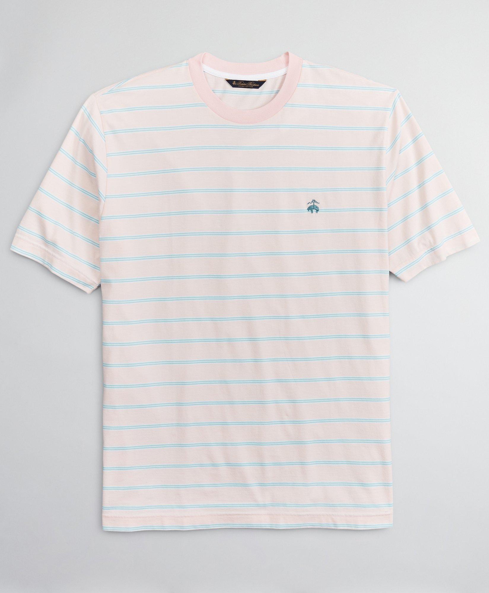 Supima® Cotton Multi-Stripe T-Shirt, image 1