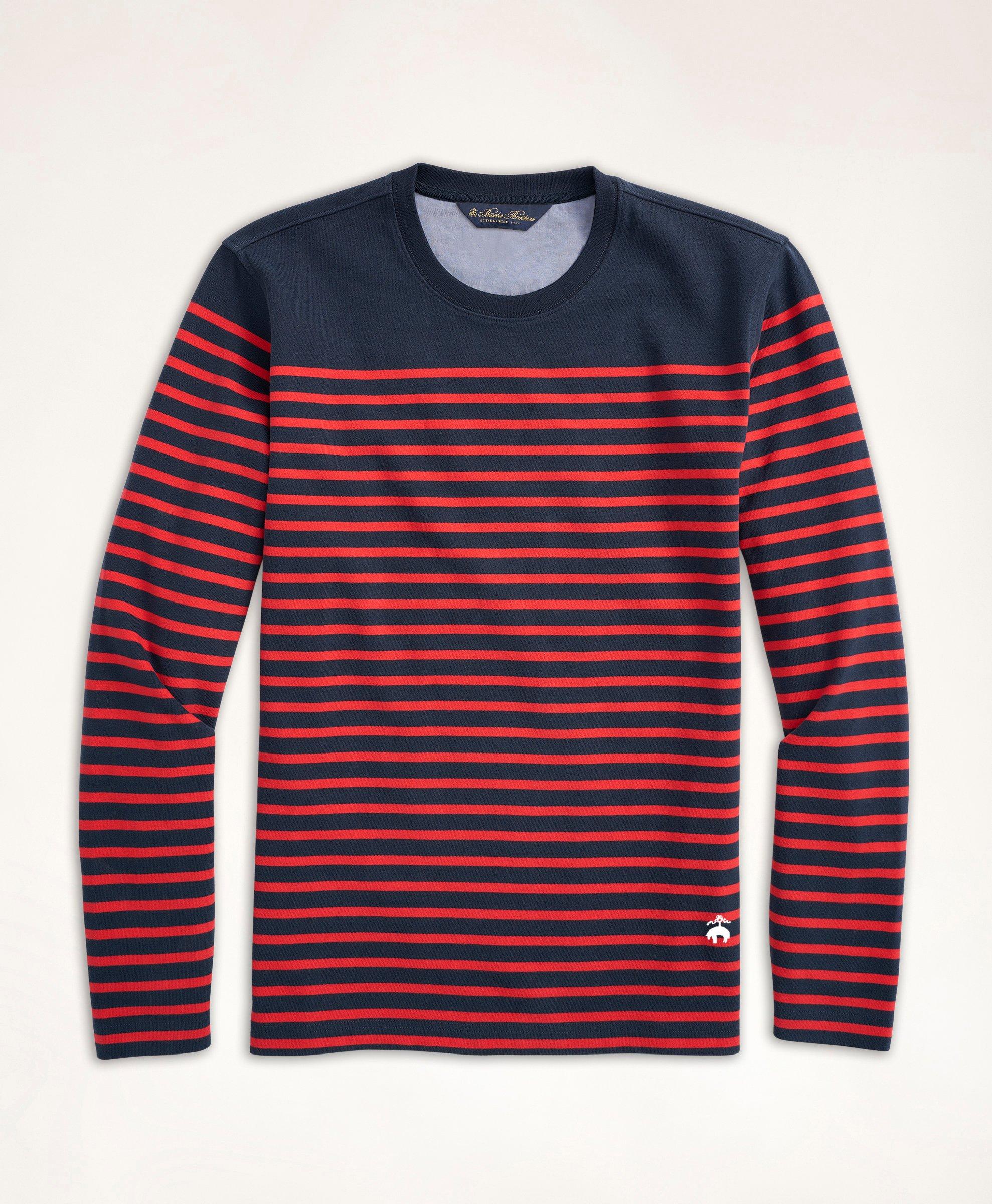 US Stars and Stripes Long Sleeve Performance Shirt