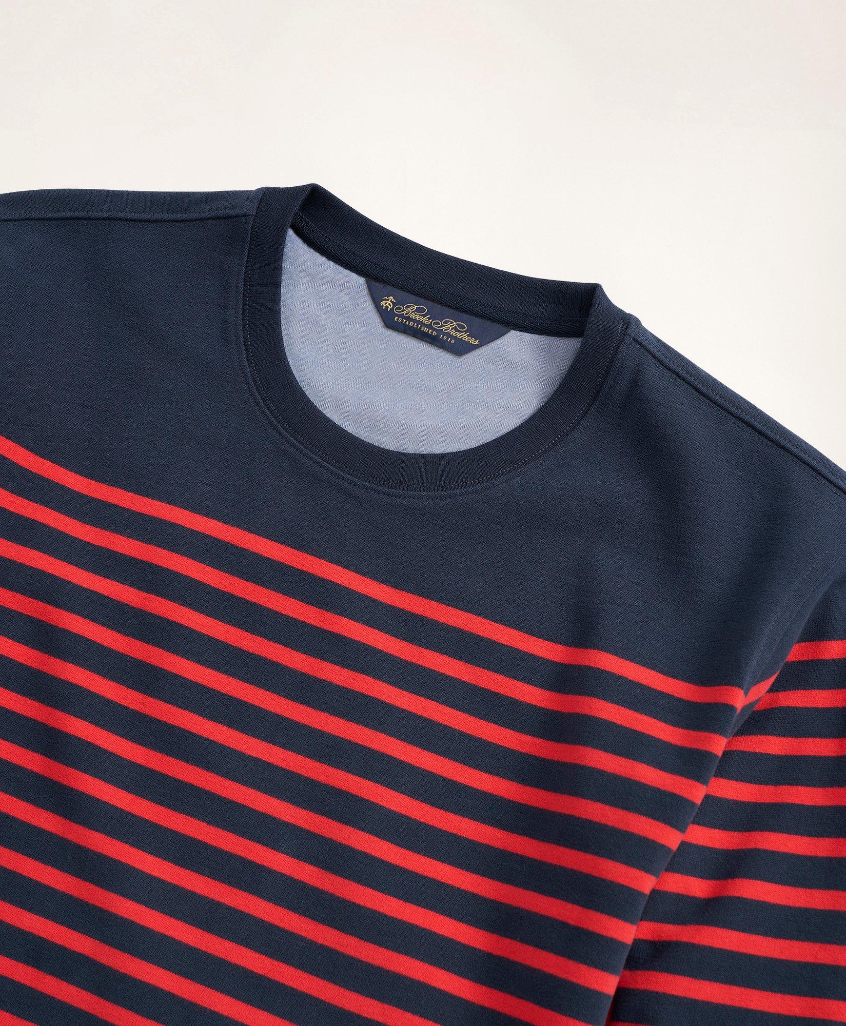 Men's Pinstripe Jersey - Black, Red, & White | Dixxon Flannel Co. XS