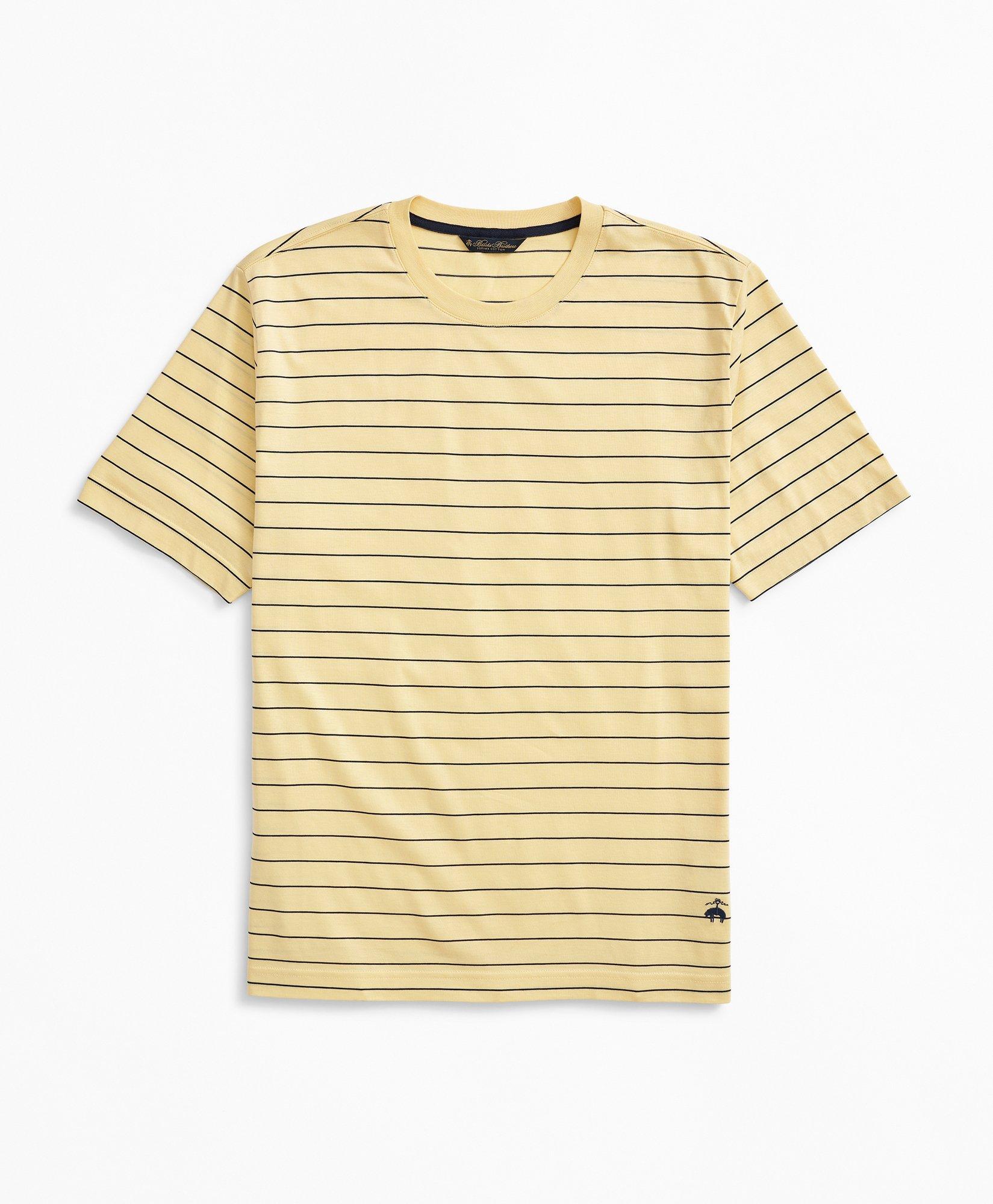 Thin striped outlet t shirt