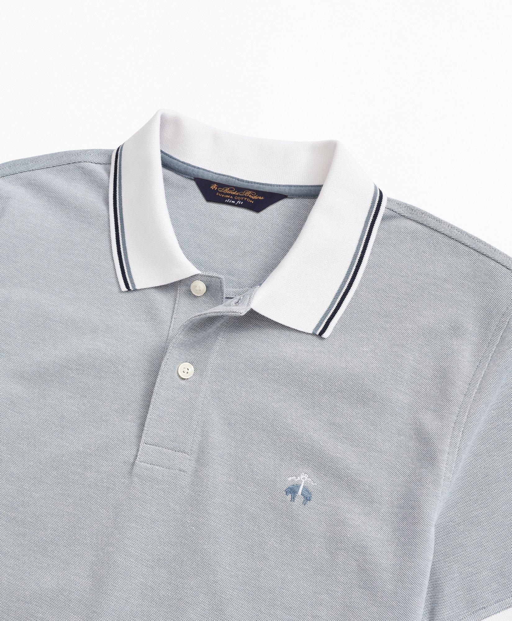 Lacoste L!ive Polo Shirt with Pocket in Blue for Men