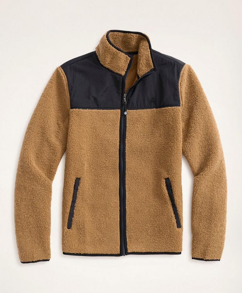 Sherpa Fleece Jacket, image 1