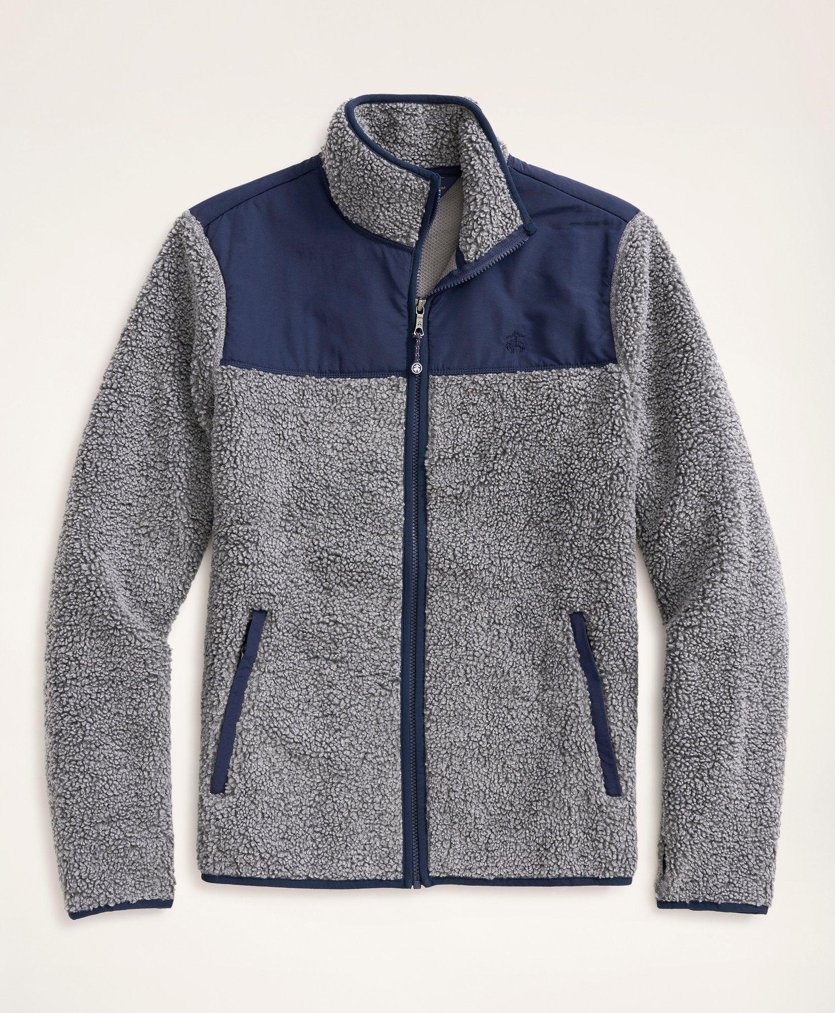 Brooks brothers fleece store jacket