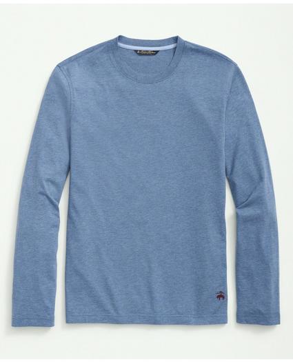 Supima® Cotton Long-Sleeve Logo T-Shirt, image 1