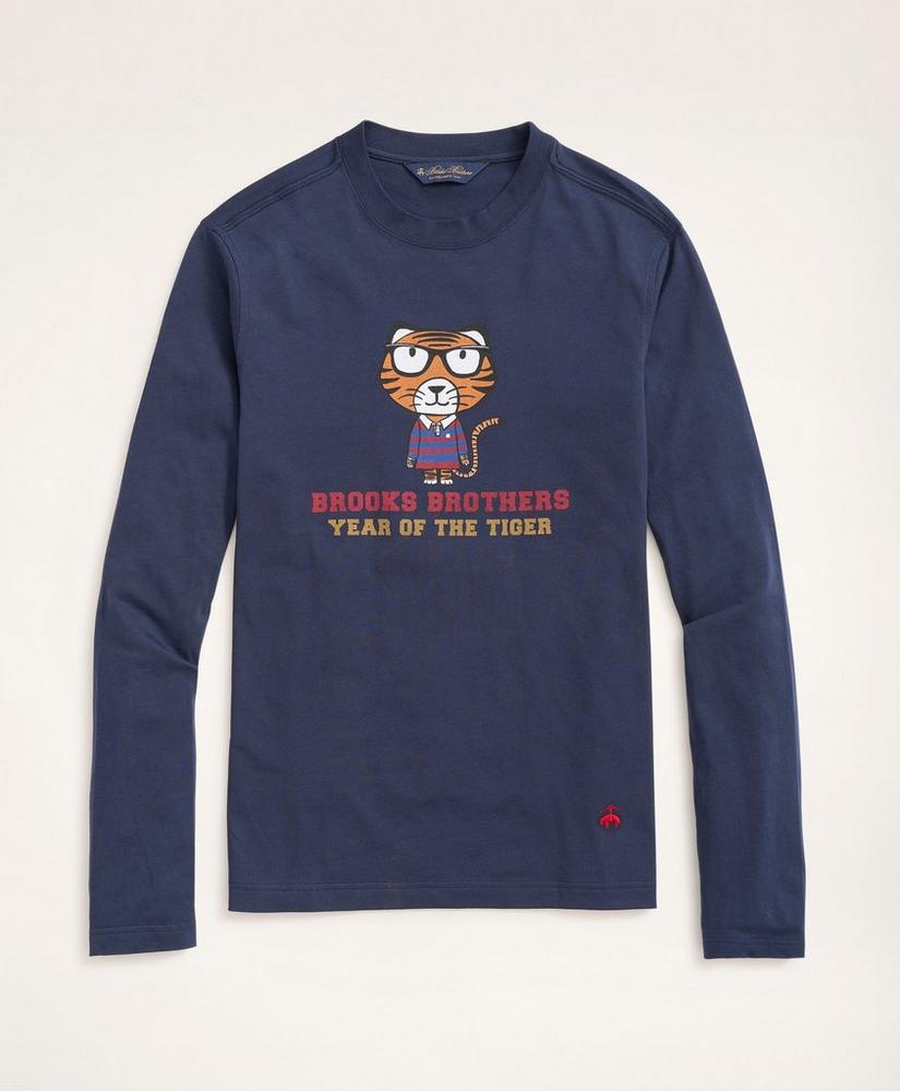 Year of the Tiger Long-Sleeve Graphic T-Shirt, image 1