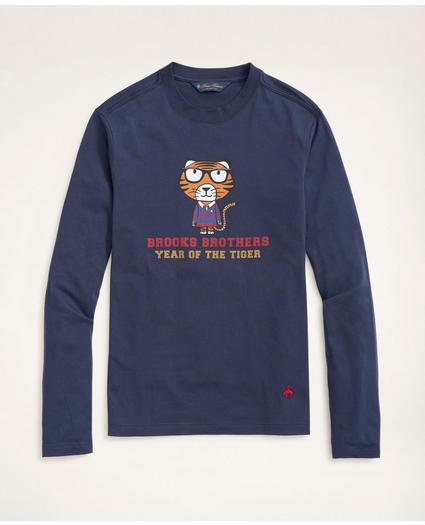 Year of the Tiger Long-Sleeve Graphic T-Shirt, image 1