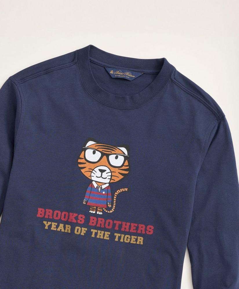 Year of the Tiger Long-Sleeve Graphic T-Shirt, image 2