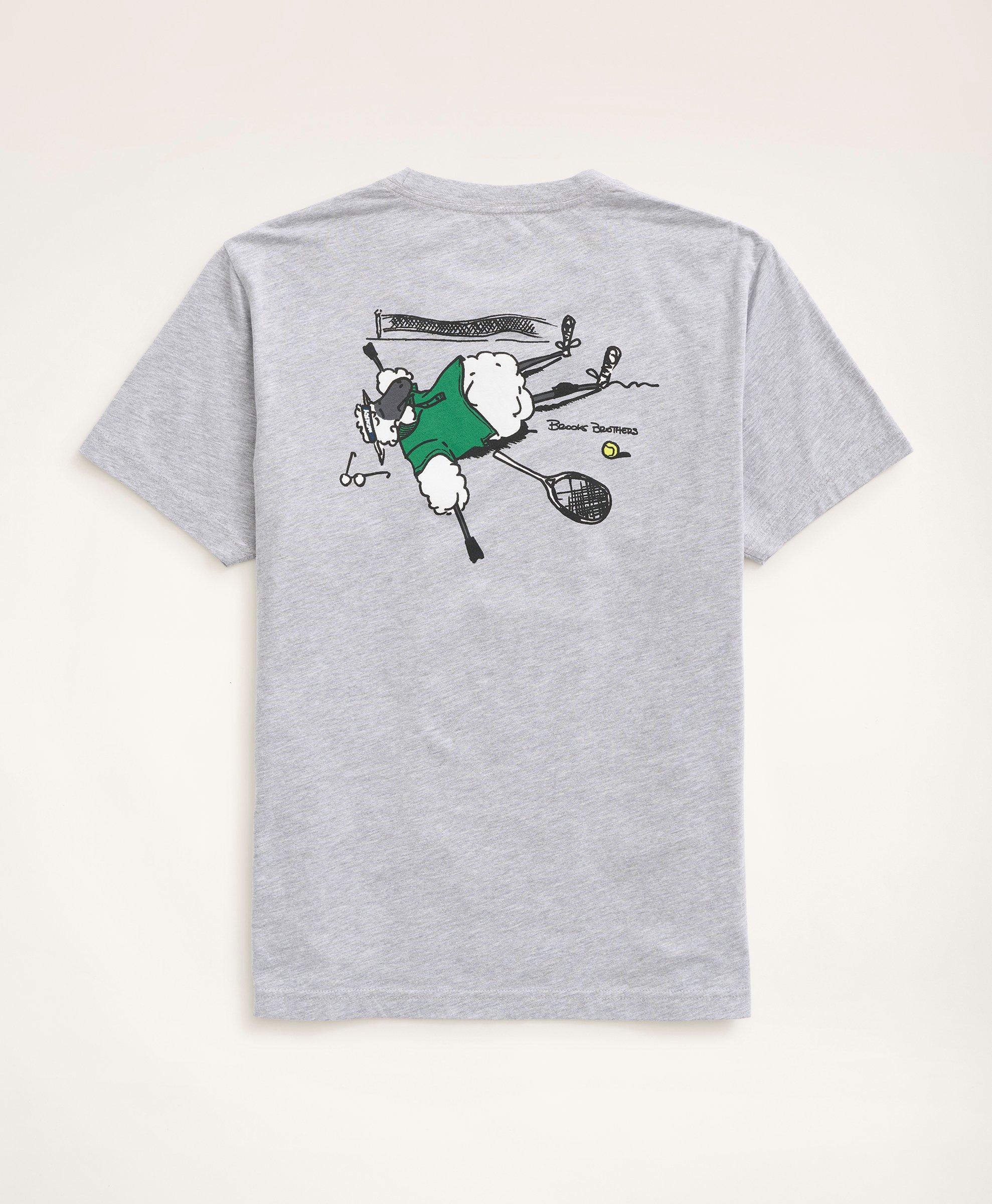 Cotton La Jolla Print T-Shirt, image 2