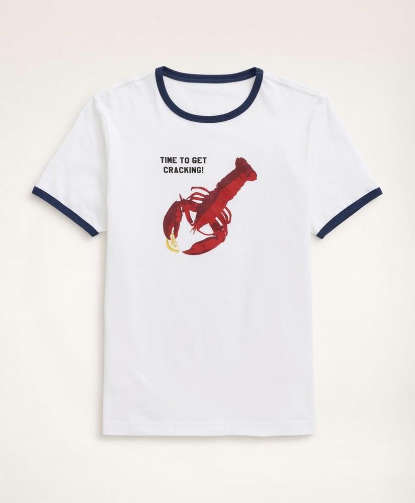 Lobster Graphic T-Shirt, image 1