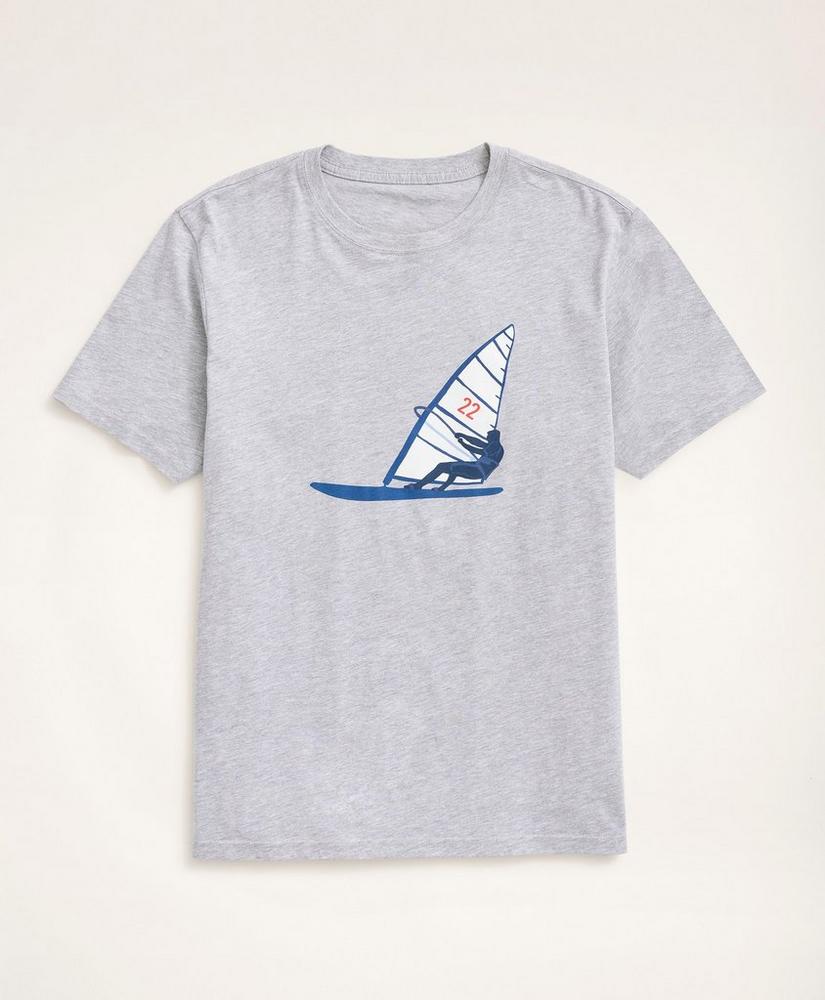 Windsurfing Graphic T-Shirt, image 1