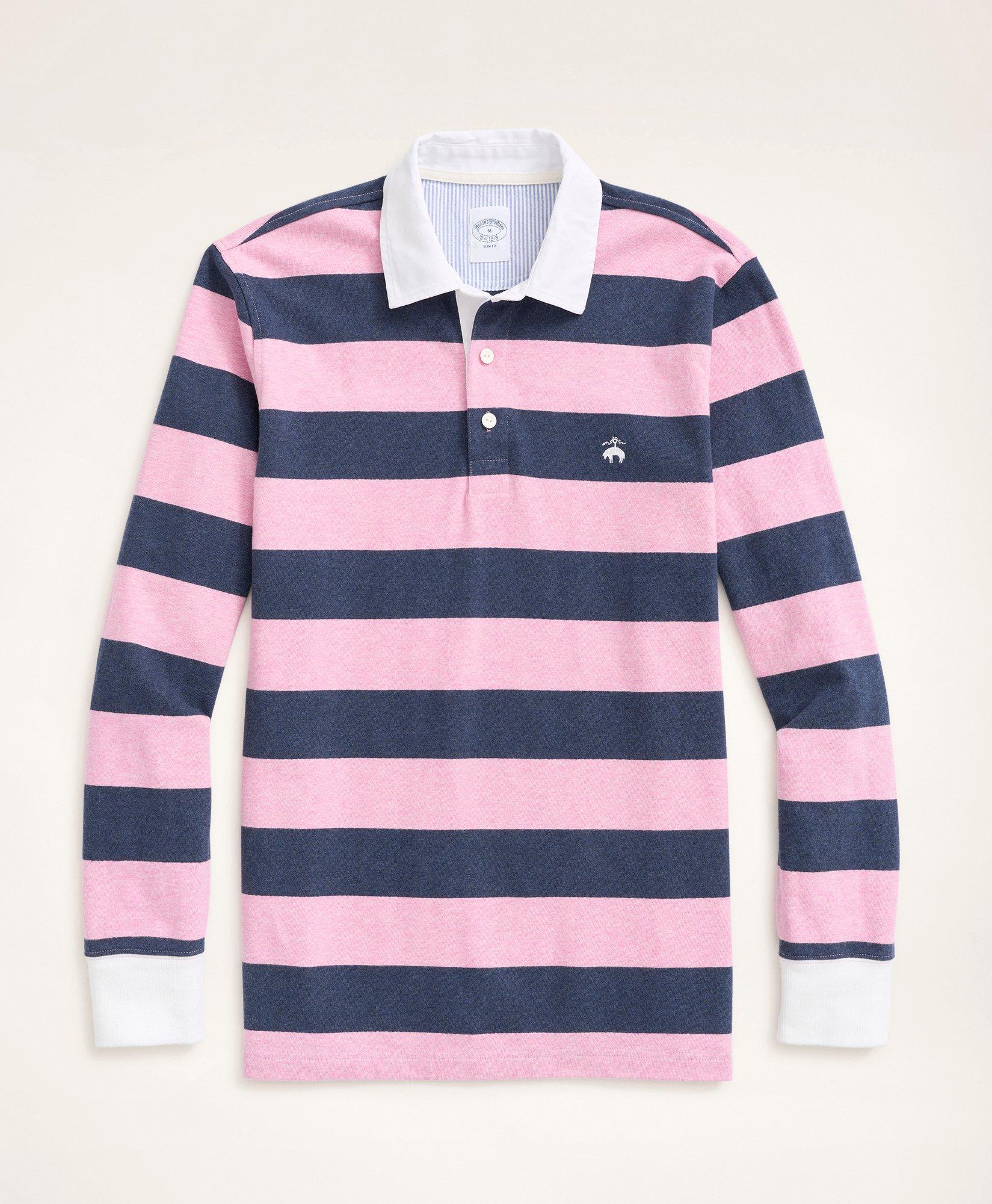 Lightweight Striped Rugby Shirt