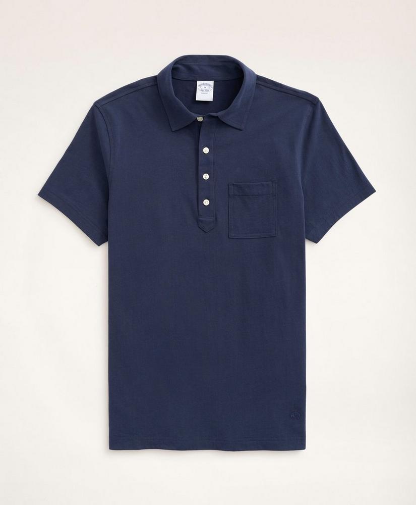 Vintage Jersey Polo Shirt, image 1