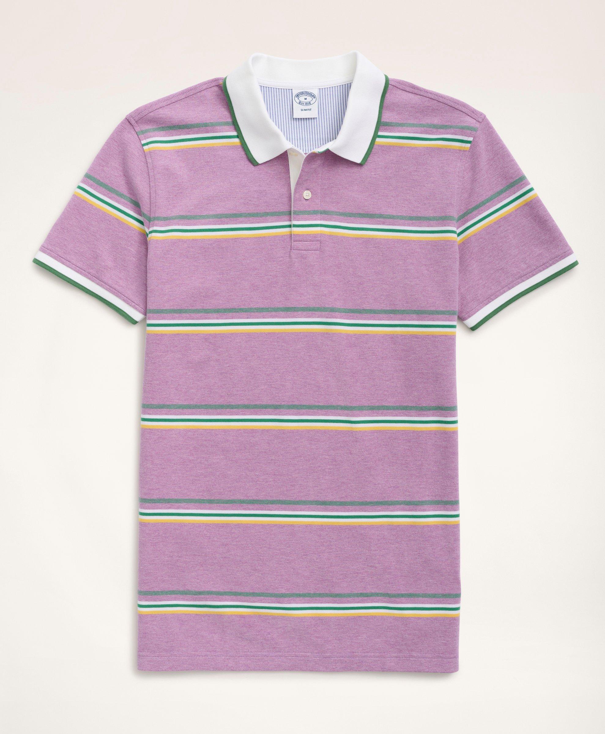 Slim Fit Stretch Cotton Polo