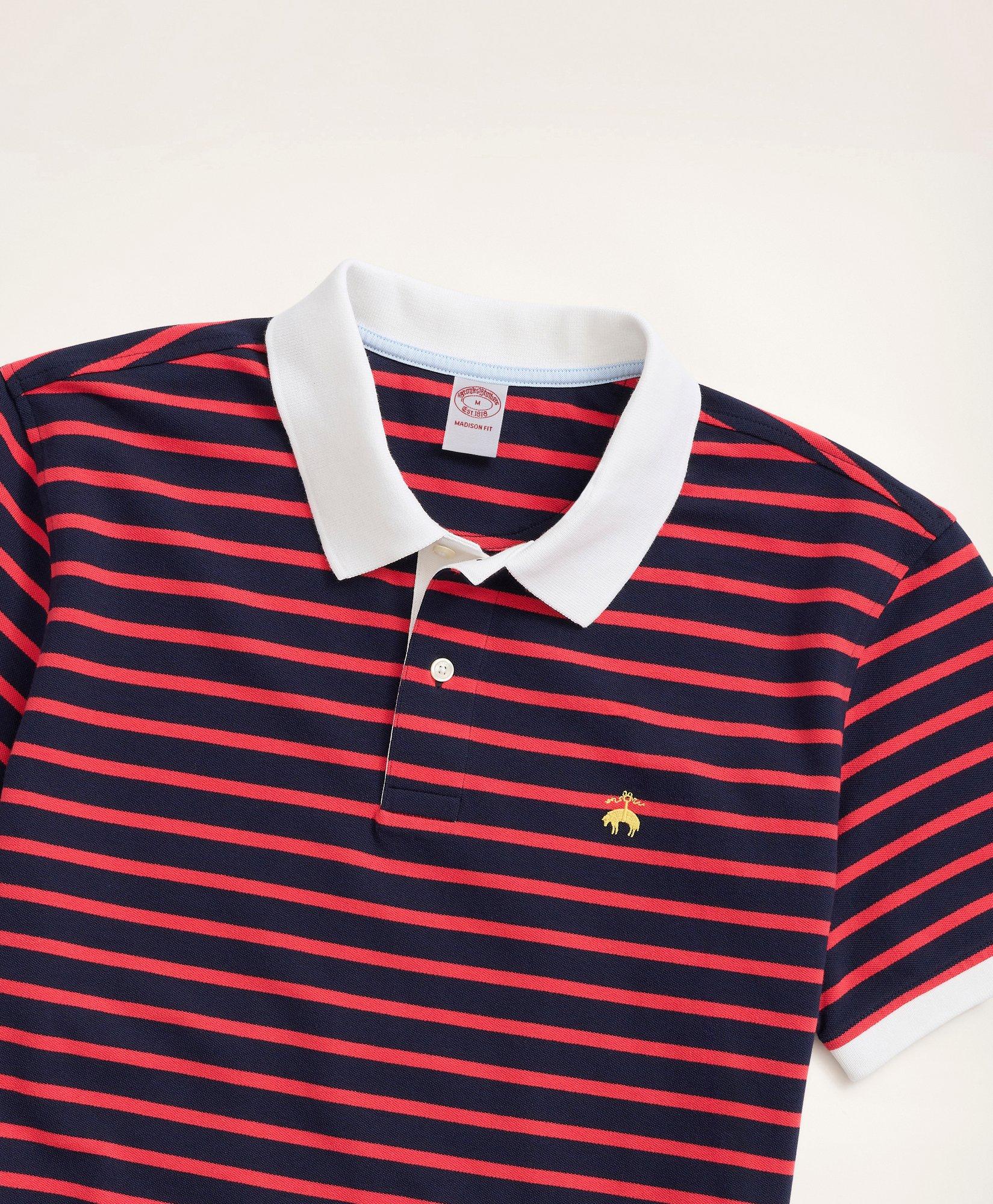 Golden Fleece® Original Fit Multi-Stripe Polo Shirt