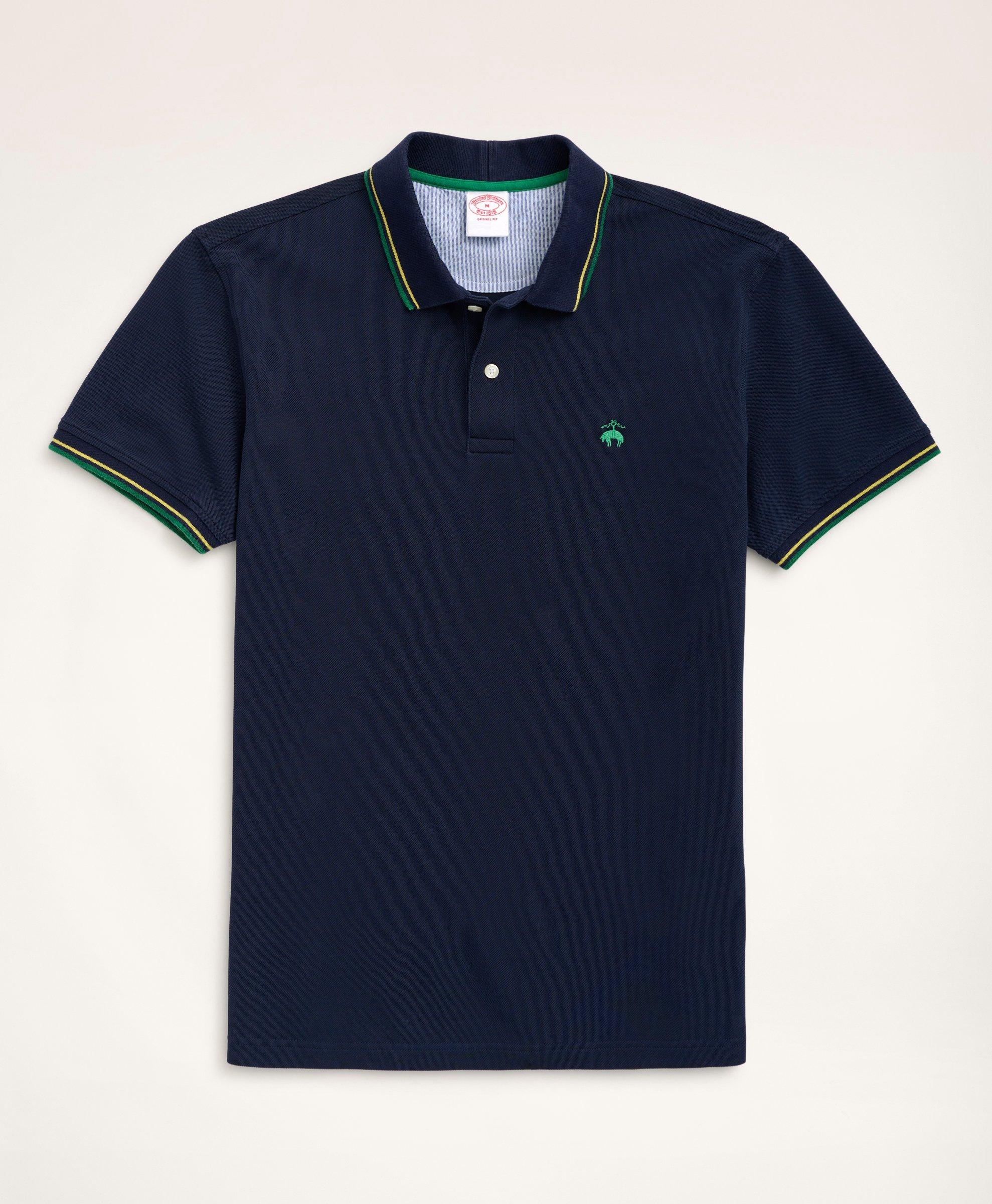 Golden Fleece® Original Fit Supima® Tipped Polo Shirt