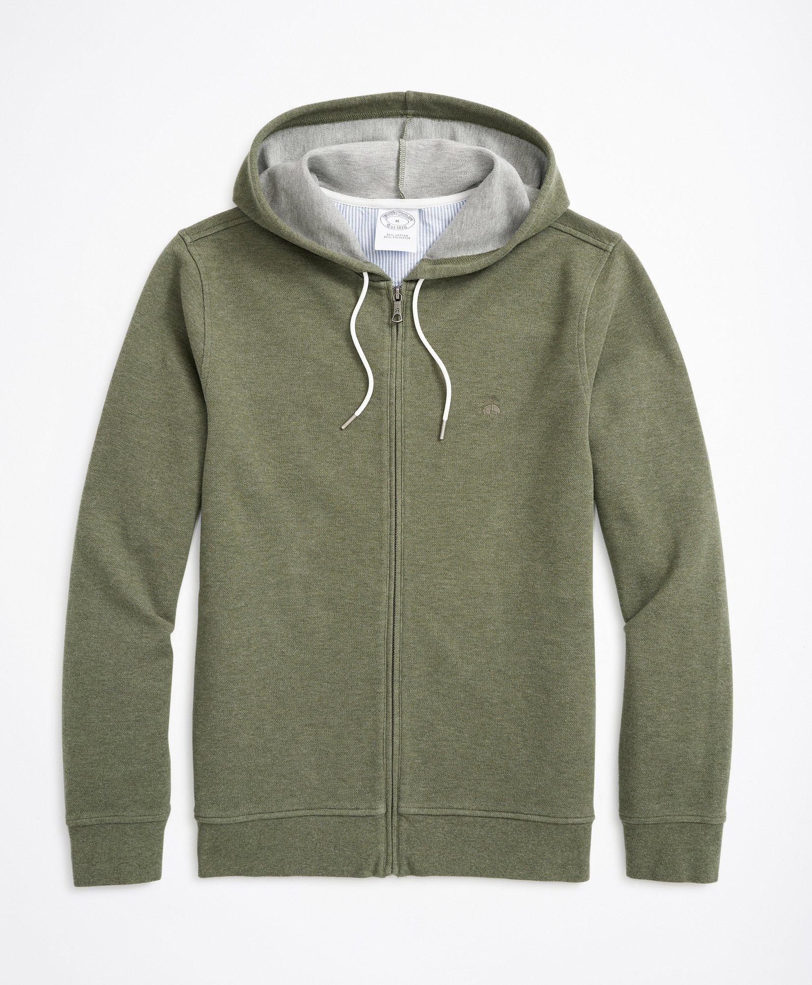 BB18208 Full Zip Brooks Brothers Hoodie