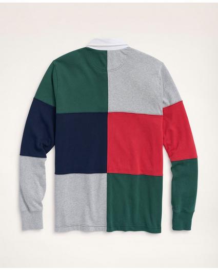 Cotton Color-Block Rugby, image 3