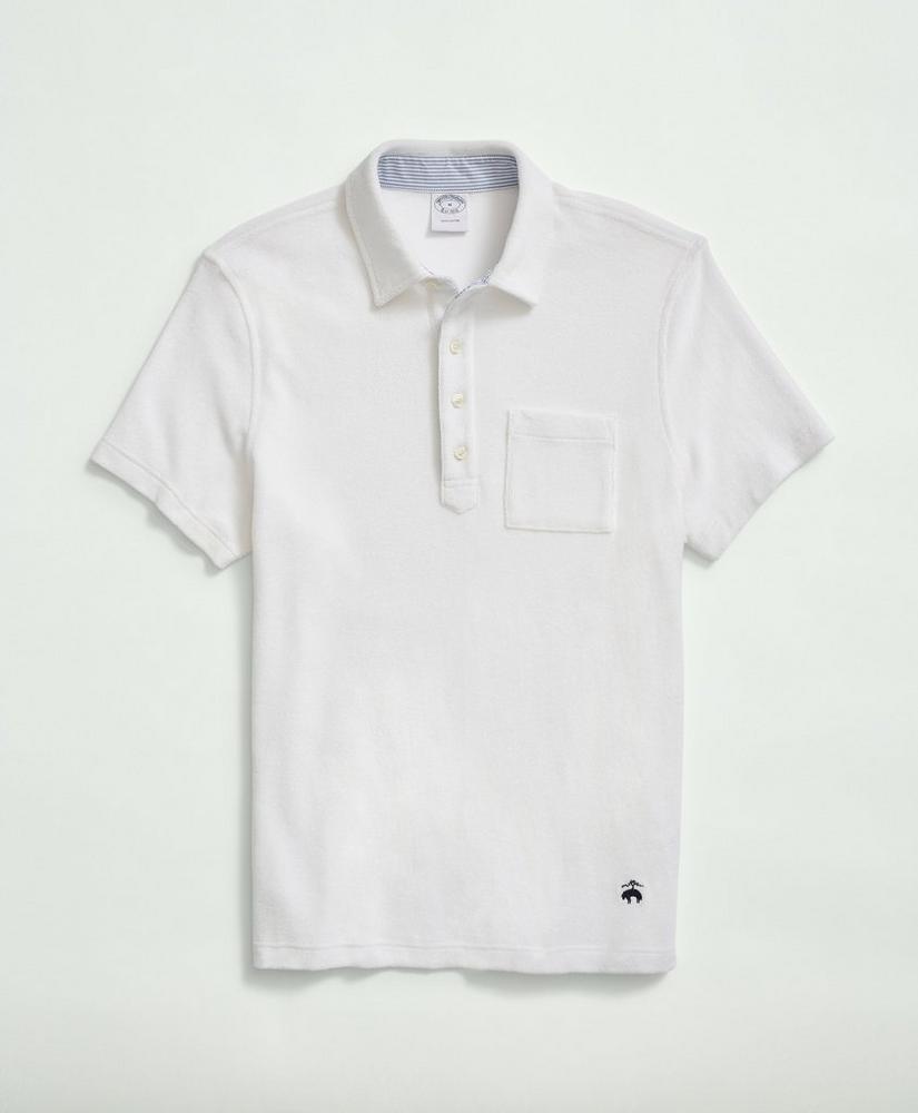 Terry Cloth Polo Shirt, image 1