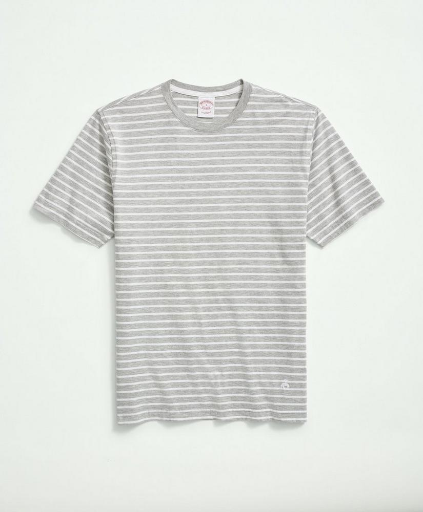 Supima® Cotton Thin Stripe T-Shirt, image 1