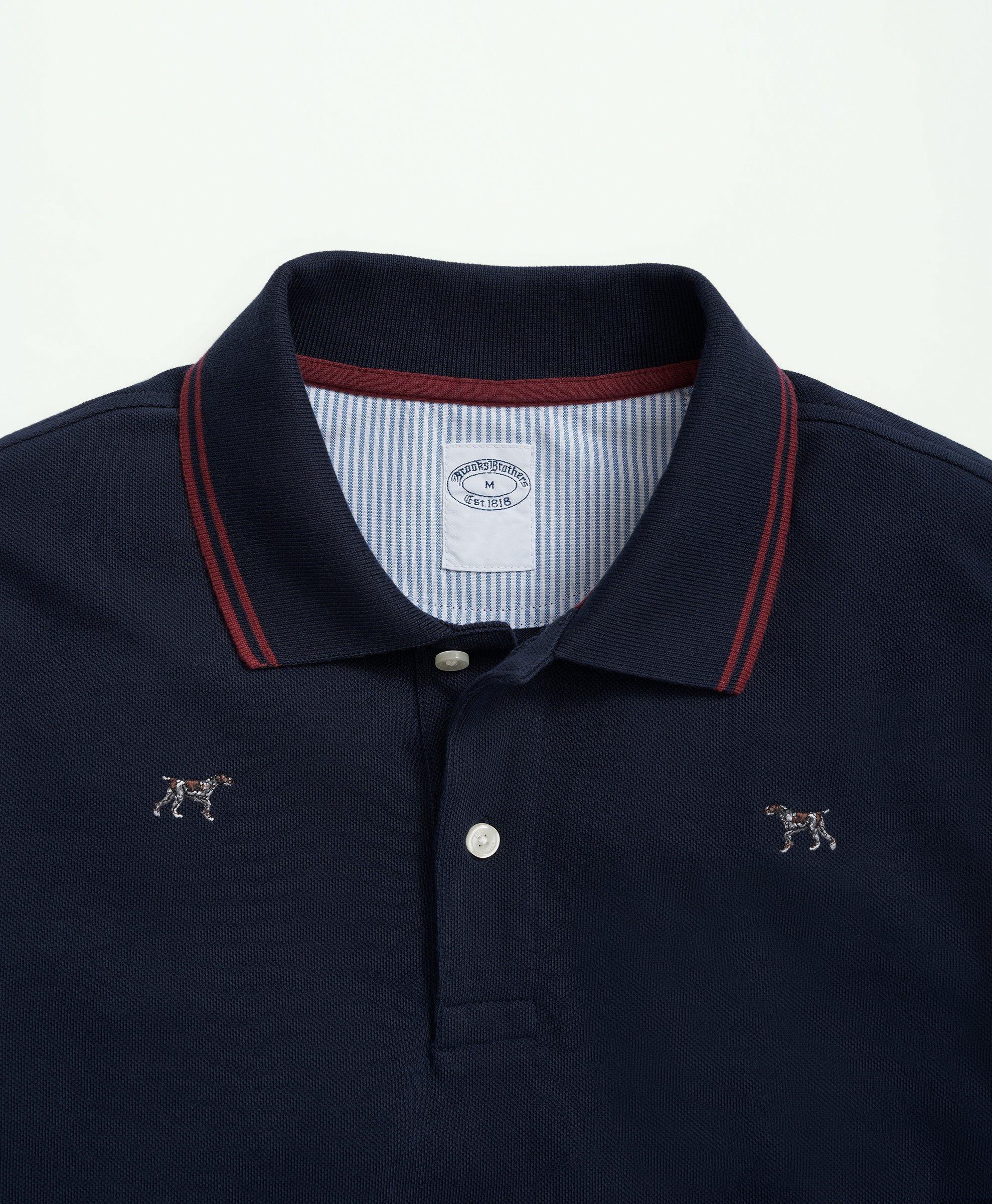 Polo shirt 2025 with dog logo