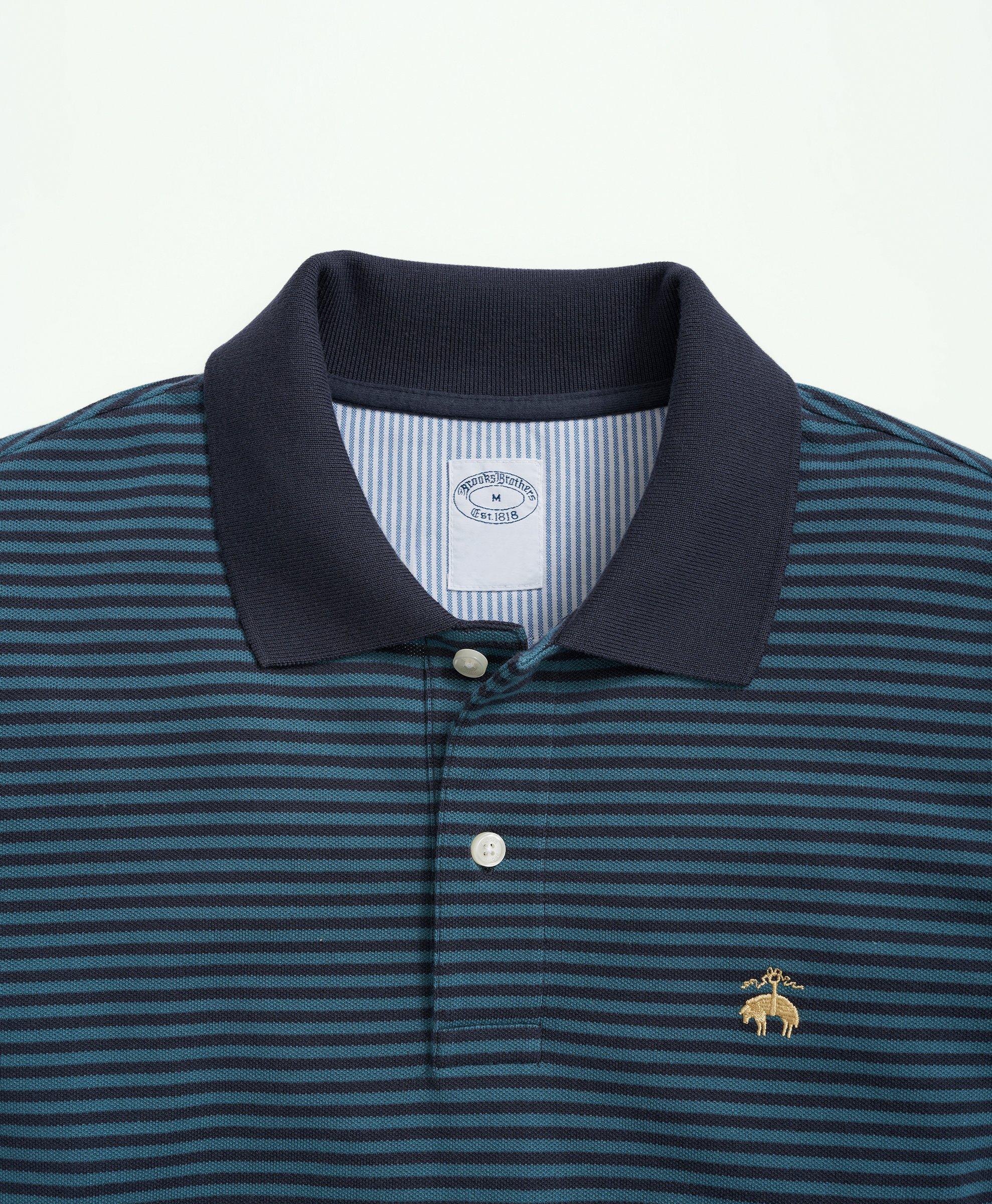 Brooks Brothers Men's Embroidered Rope Polo Shirt