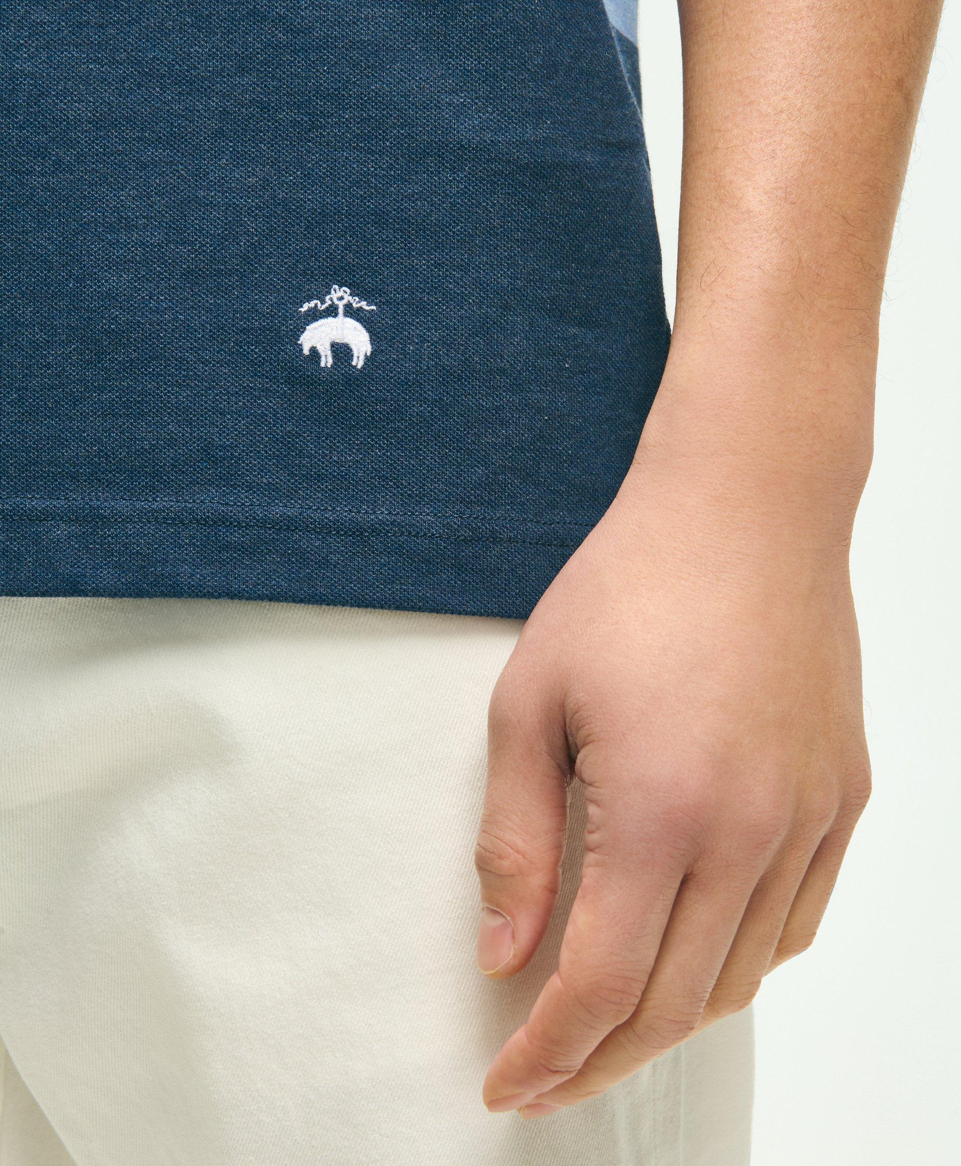 Golden Fleece® Multi Striped Polo in Supima® Cotton