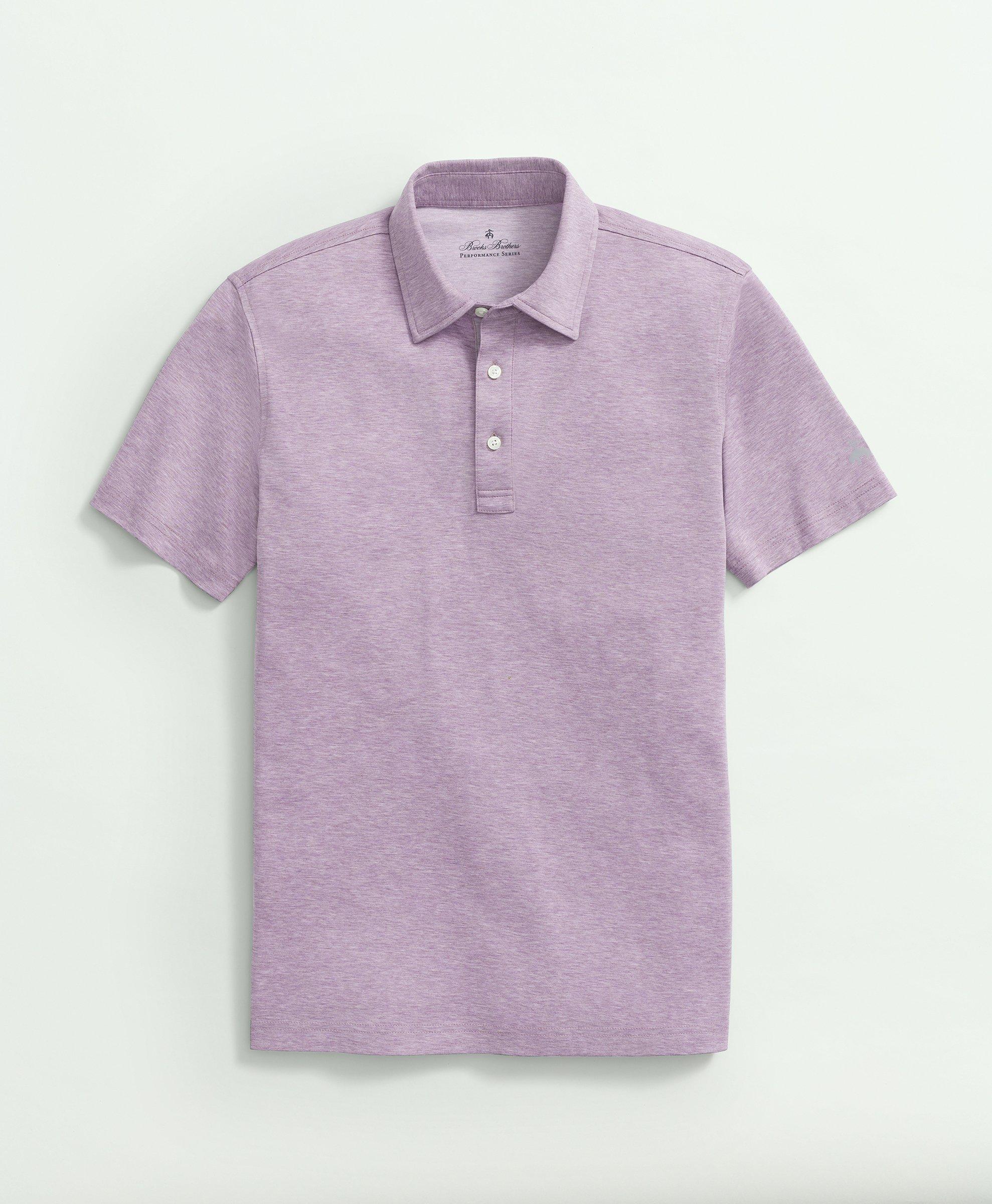 Web Stripe cotton jersey polo shirt