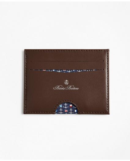 Embossed Leather Card Case, image 1