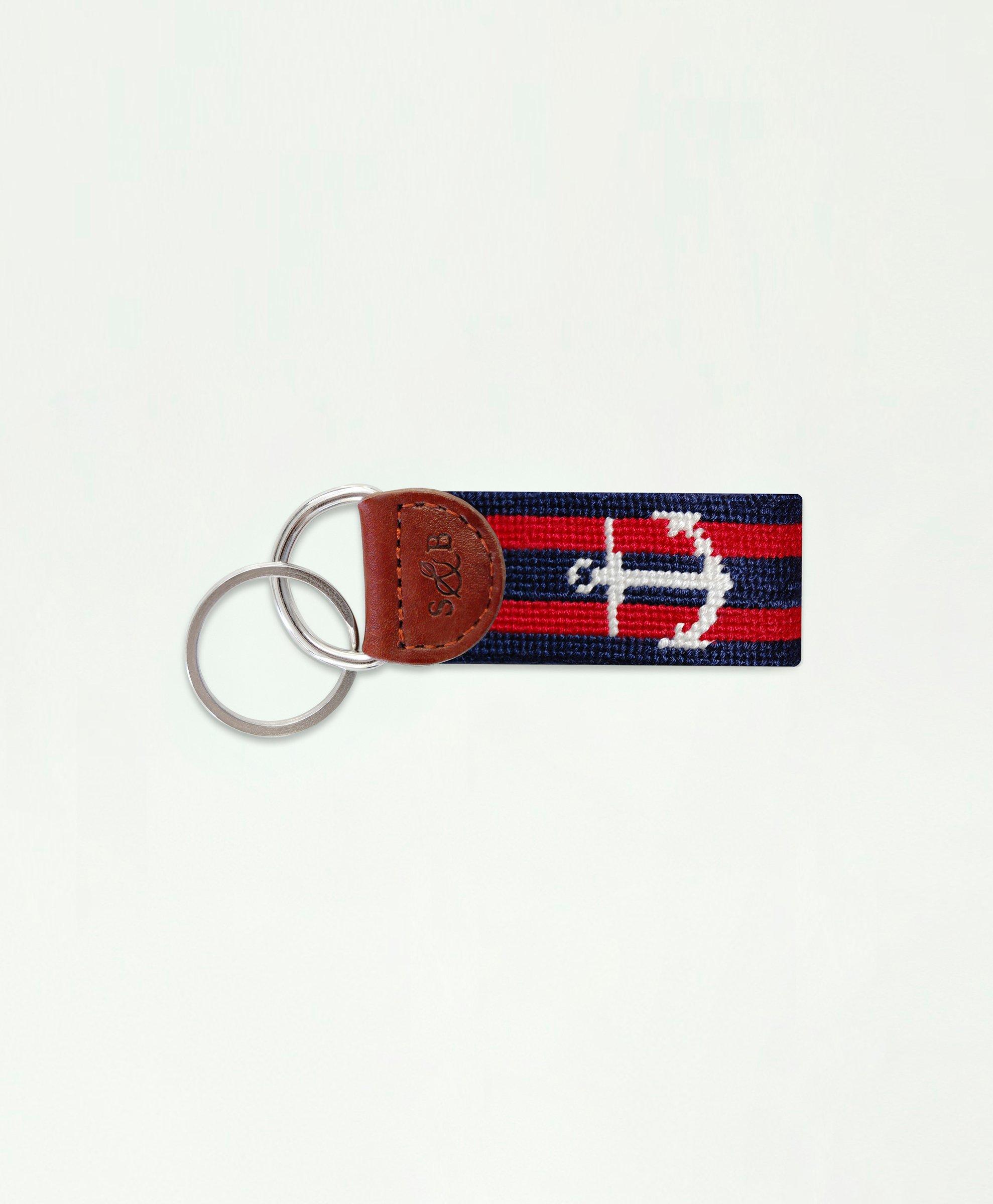 Needlepoint keychain on sale