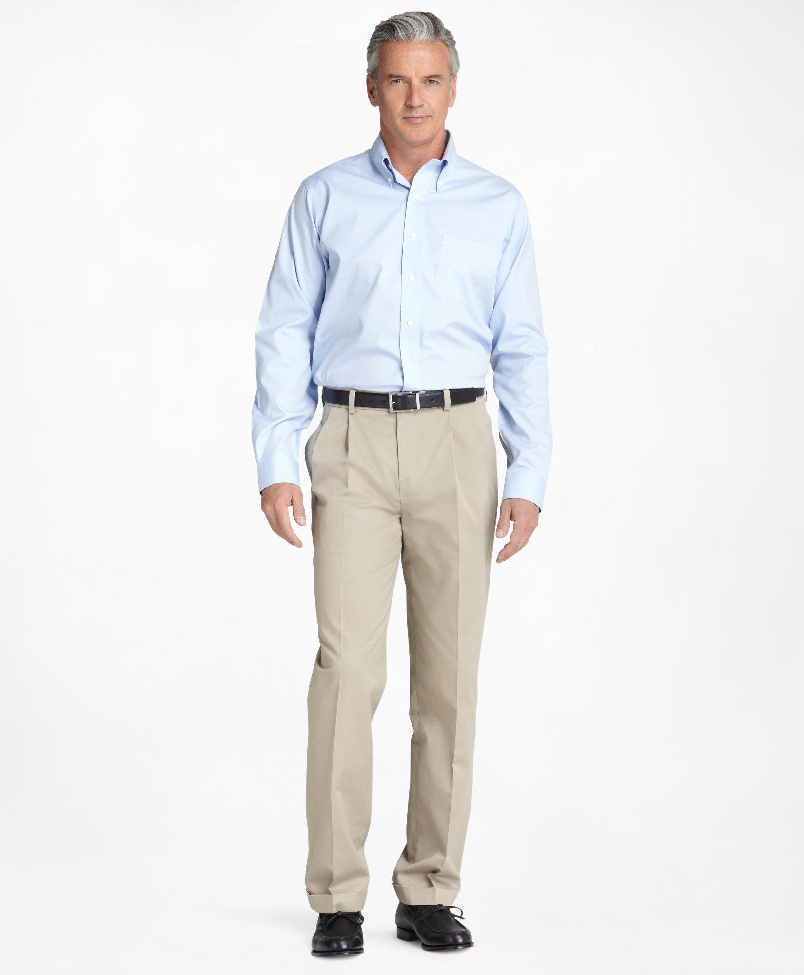 Thompson Fit Pleat-Front Lightweight Advantage Chinos®