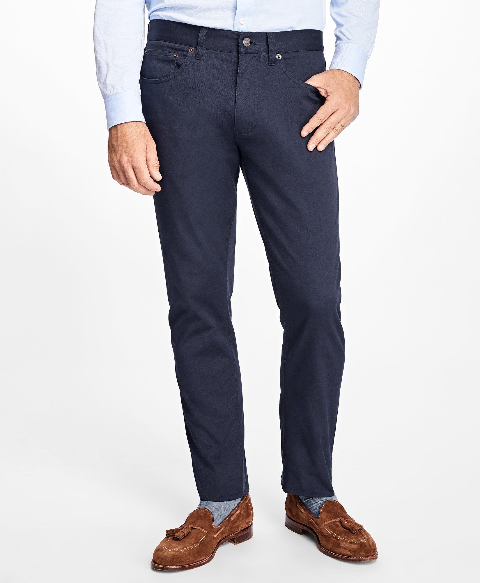 Five-Pocket Twill Pants