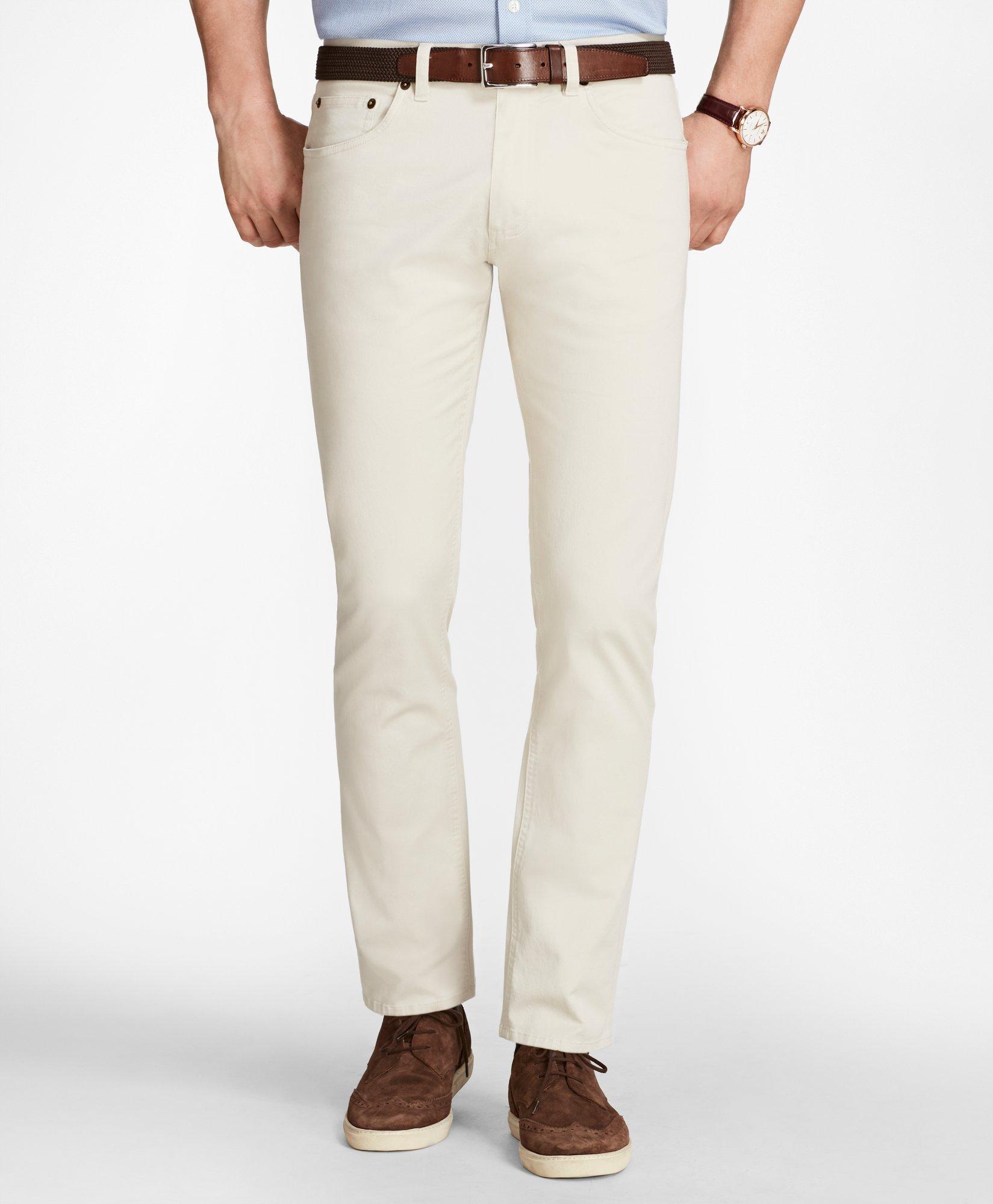 Five-Pocket Selvedge Twill Pants