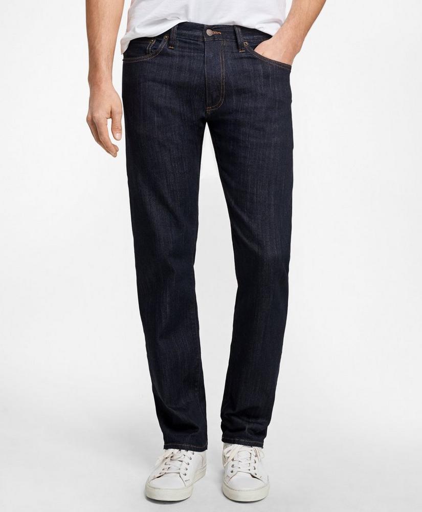 Supima® Stretch Denim Straight Fit Jeans, image 1