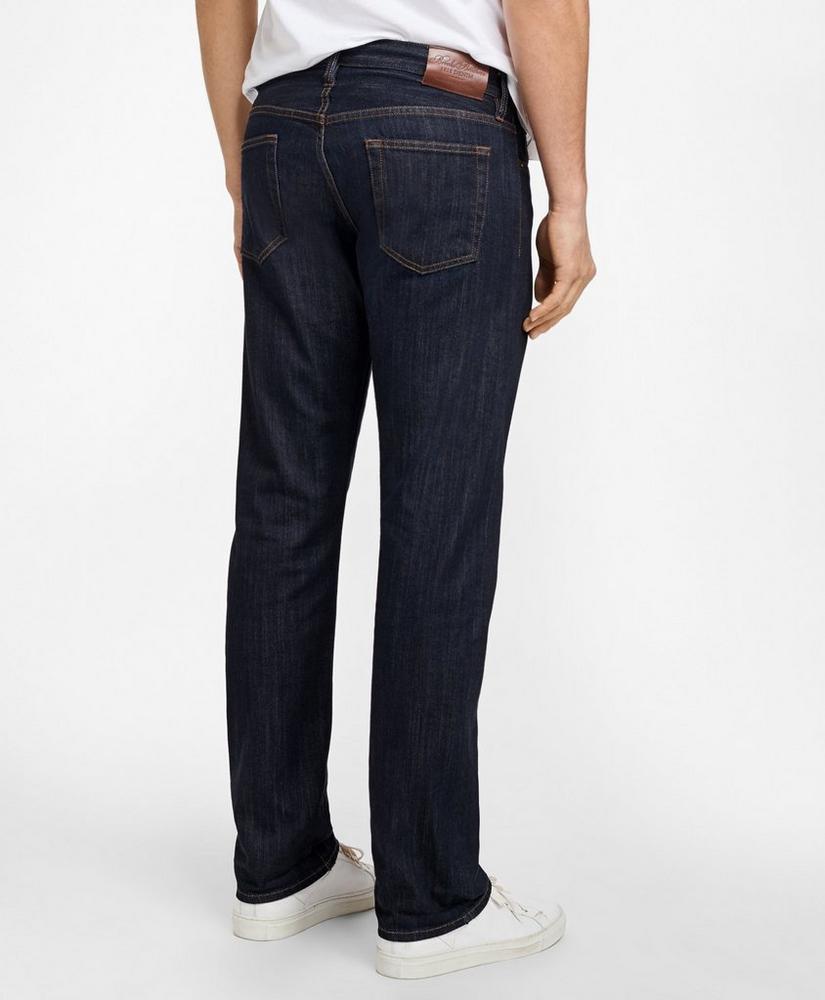 Supima® Denim Straight Fit Jeans, image 3