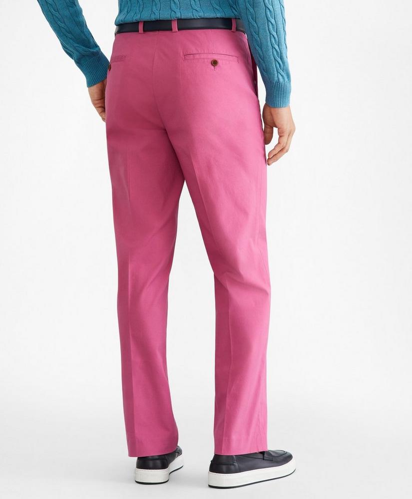 Clark Fit Supima® Cotton Poplin Stretch Chino Pants, image 3