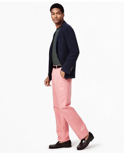 Clark Fit Linen and Cotton Chino Pants, image 2