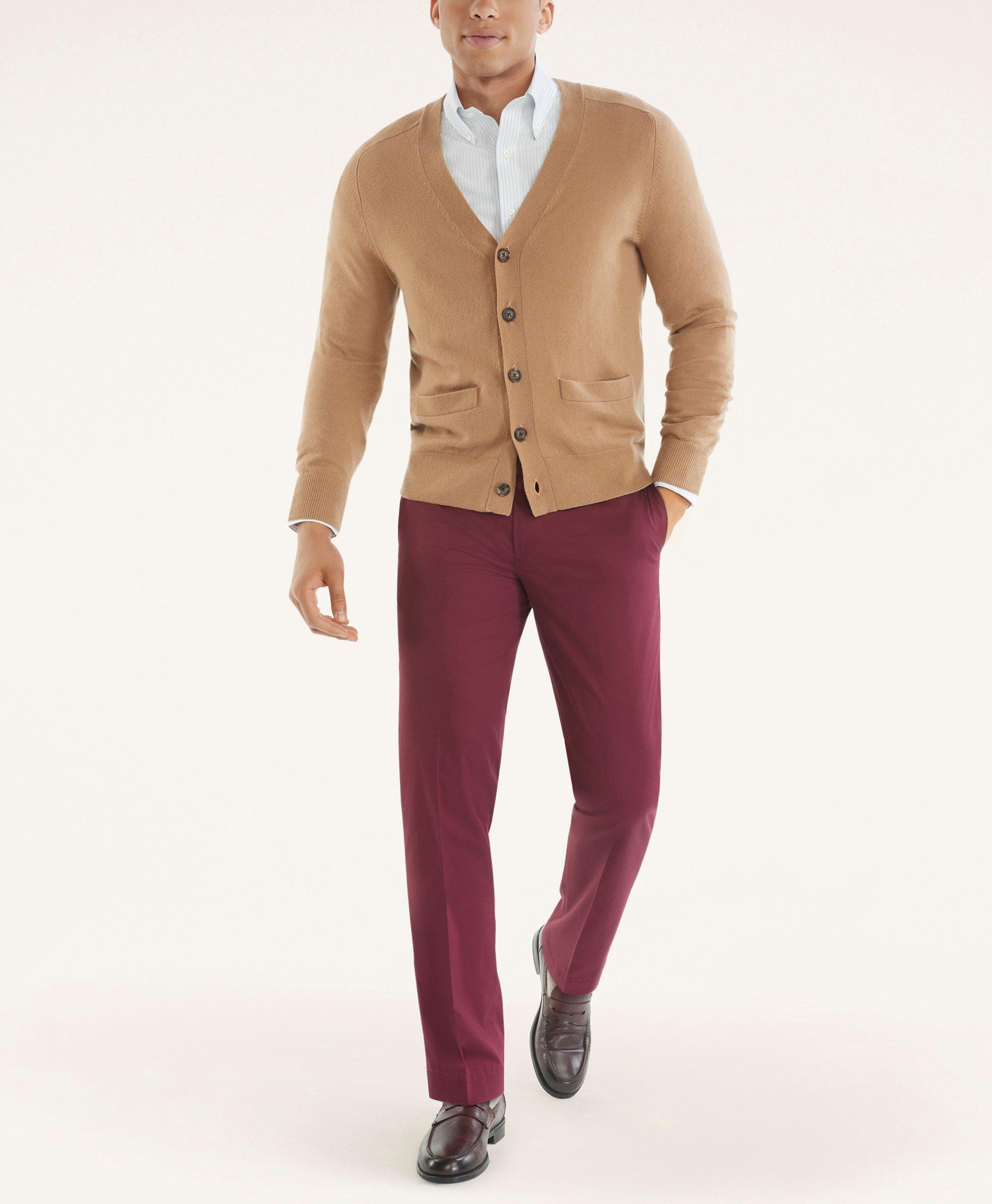 Brooks brothers deals clark fit chinos