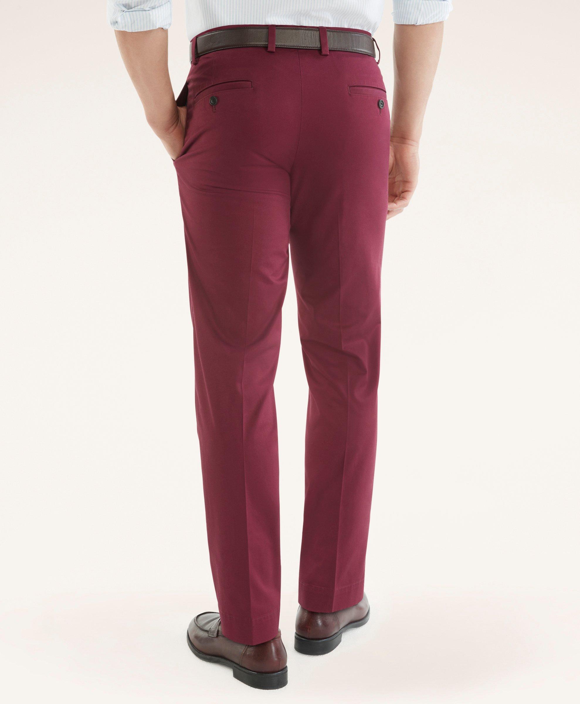 Men's Straight Fit Stretch Dress Pant