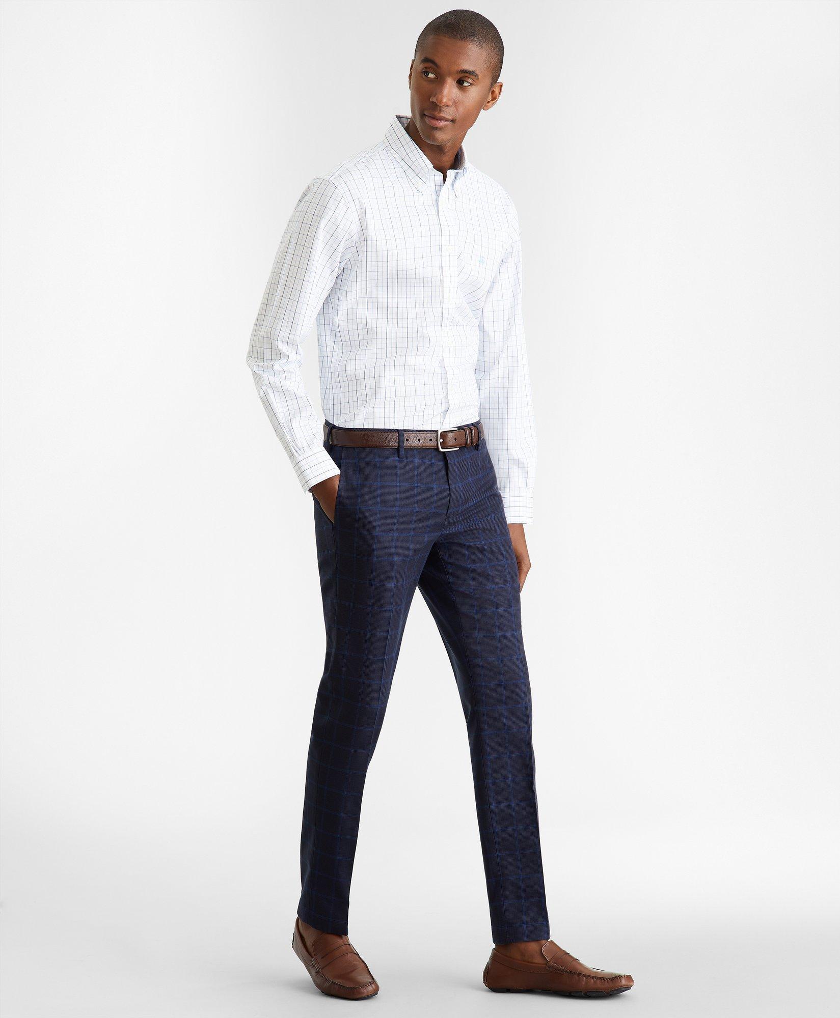 Soho Fit Glen Plaid Stretch Advantage Chino® Pants