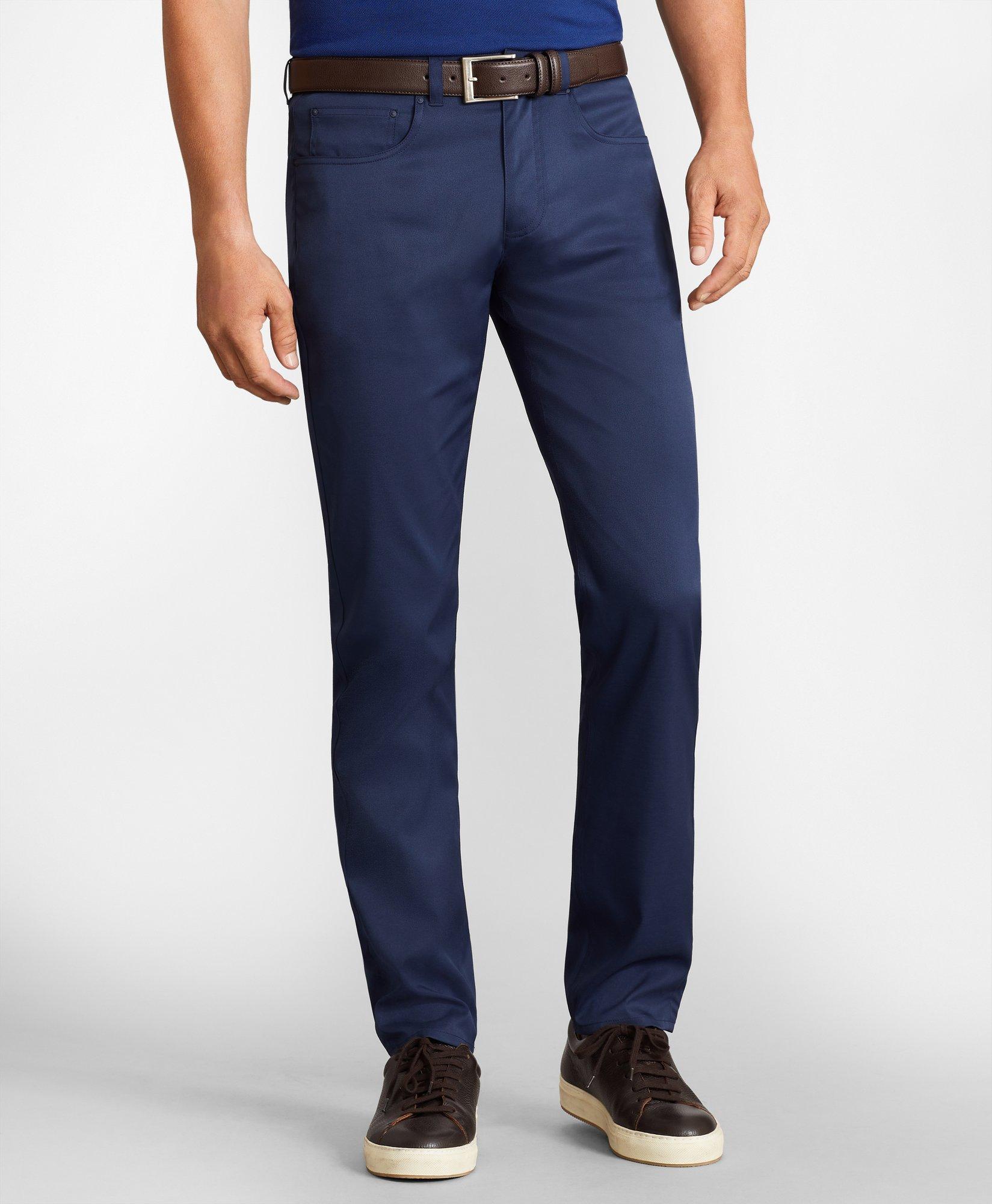 Stretch Cotton Corduroy 5-Pocket Pants