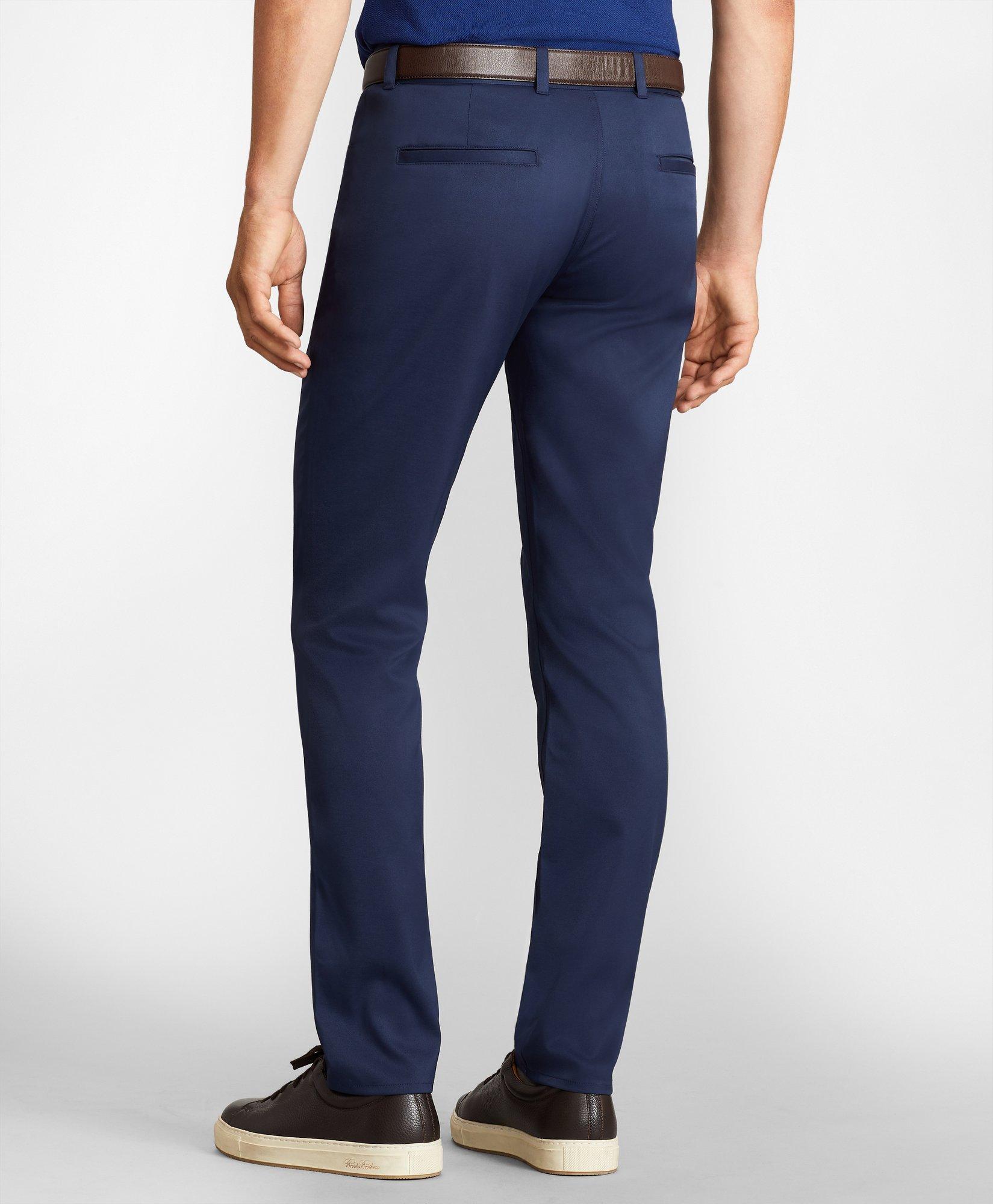 Slim Fit Five Pocket Brooks Brothers Stretch Performance Pants