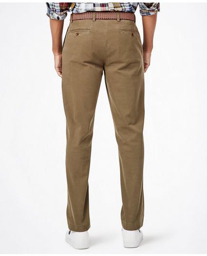 Milano Fit Garment-Dyed Stretch Chino Pants, image 4