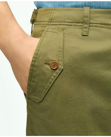 Washed Cotton Stretch Cargo Pants, image 3