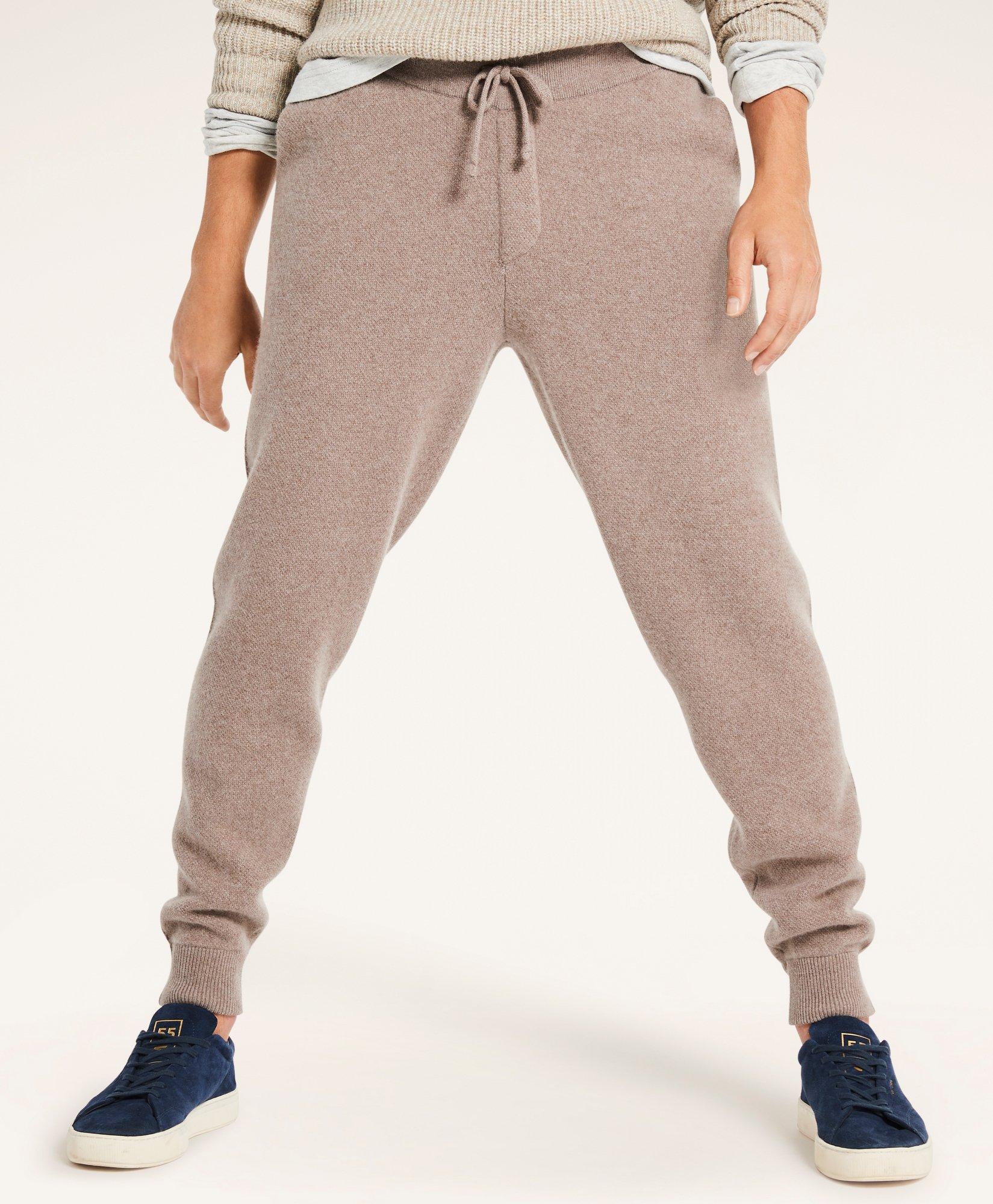 cashmere jogger pants