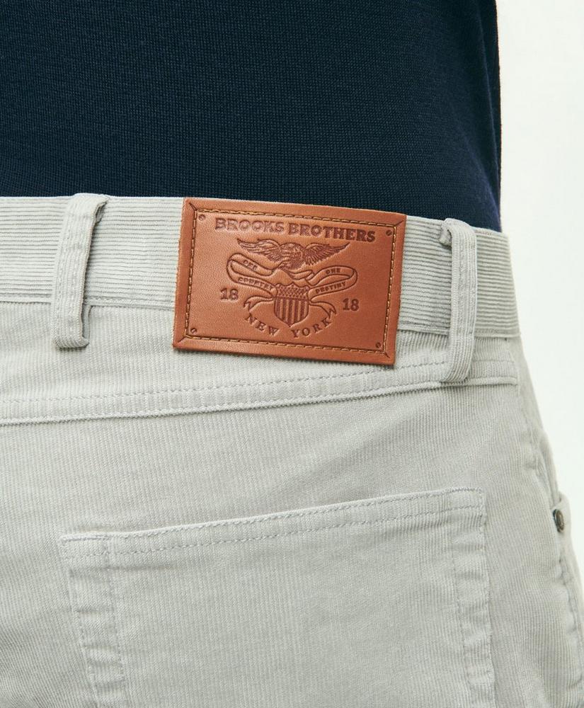 Five-Pocket Stretch Corduroy Pants, image 4