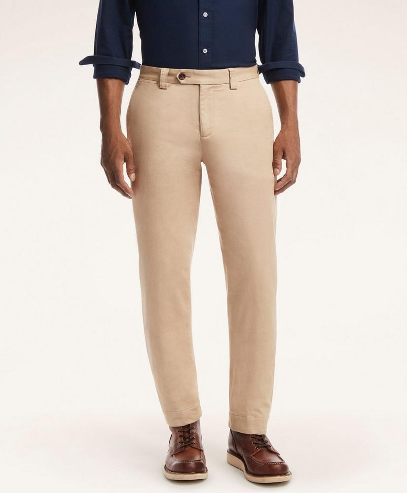 Clark Straight-Fit Stretch Flannel Lined Chino Pants
